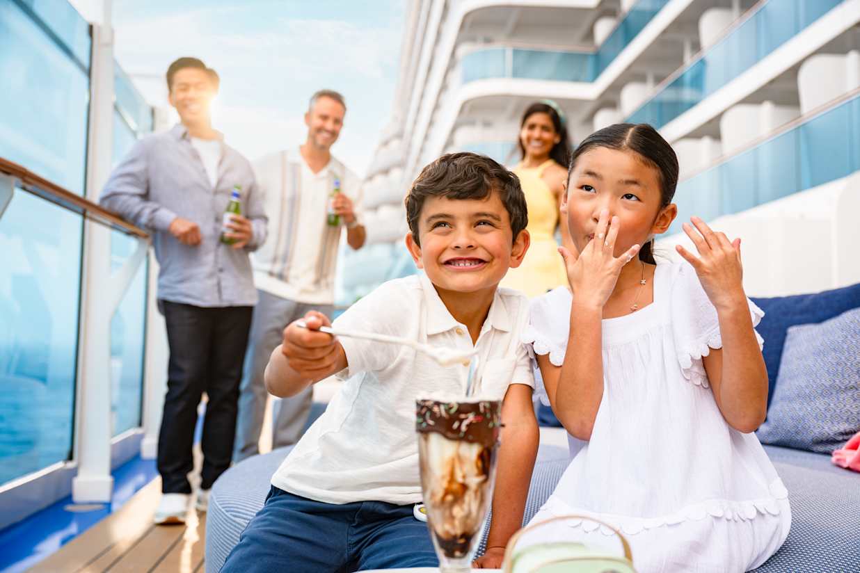 Kids on Sun Princess